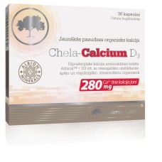 OLIMP LABS CHELA CALCIUM+D3 kapsulas N30